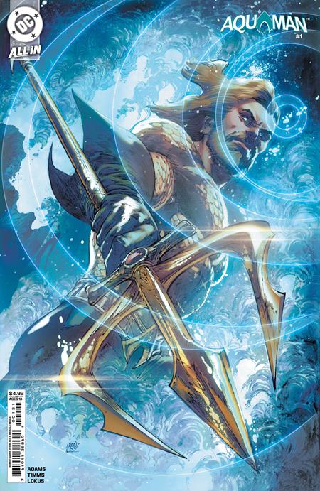AQUAMAN #1 CVR B IVAN REIS CARD STOCK VAR  - Release Date:  1/8/25