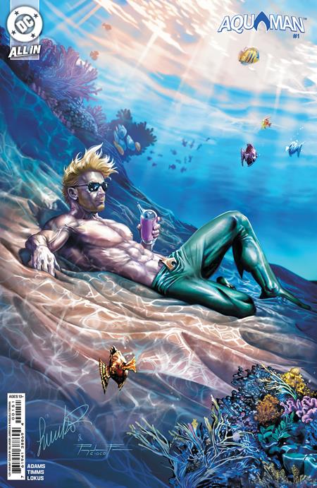 1:25 AQUAMAN #1 CVR F INC 1:25 SALVADOR LARROCA CARD STOCK VAR  - Release Date:  1/8/25