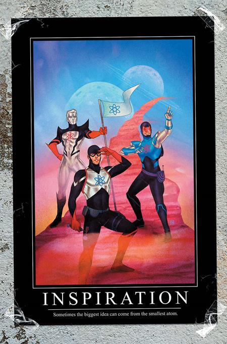 1:25 JUSTICE LEAGUE THE ATOM PROJECT #1 (OF 6) CVR E INC 1:25 KEVIN WADA CARD STOCK VAR  - Release Date:  1/1/25