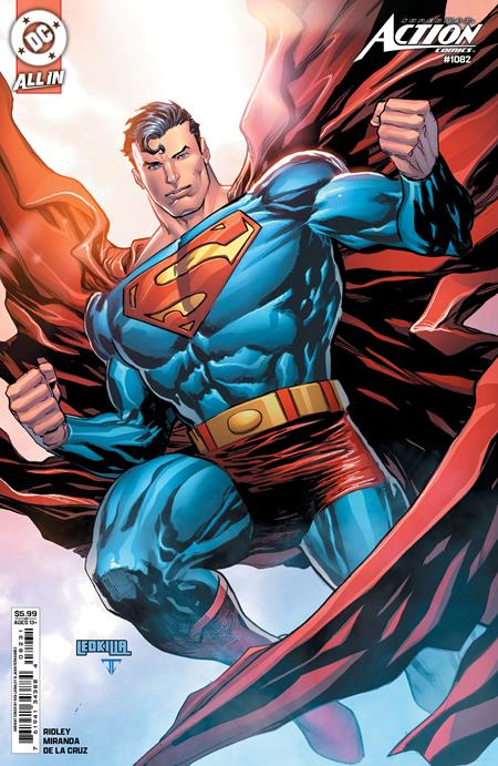 ACTION COMICS #1082 CVR B KEN LASHLEY CARD STOCK VAR  - Release Date:  1/8/25