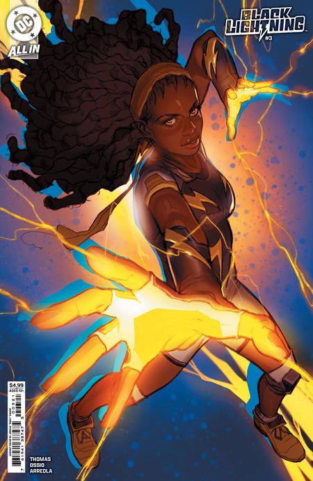 BLACK LIGHTNING #3 CVR B JOSHUA SWAY SWABY CARD STOCK VAR  - Release Date:  1/8/25