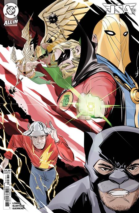 JSA #3 CVR C DUSTIN NGUYEN CARD STOCK VAR  - Release Date:  1/1/25