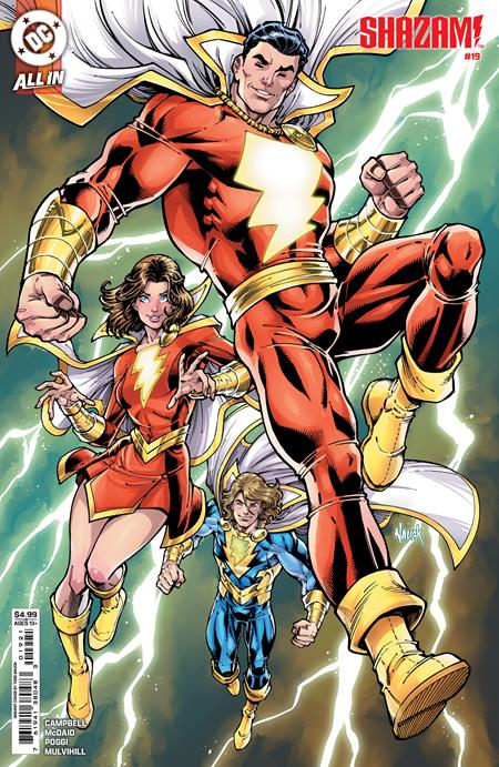 SHAZAM #19 CVR B TODD NAUCK CARD STOCK VAR  - Release Date:  1/1/25