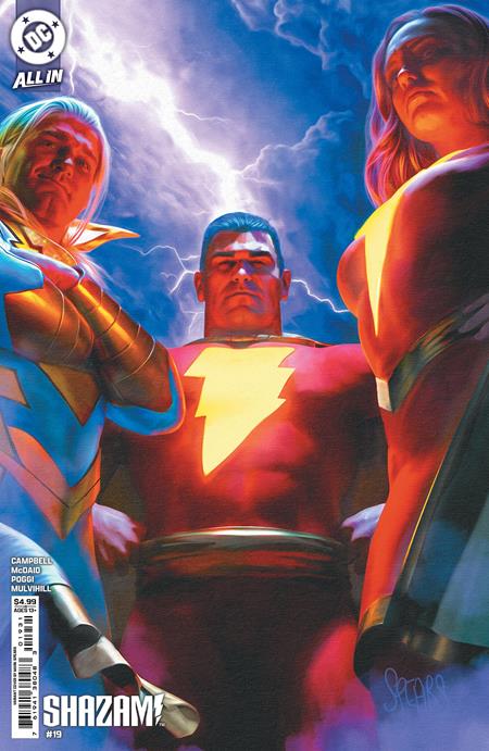 SHAZAM #19 CVR C MARK SPEARS CARD STOCK VAR  - Release Date:  1/1/25