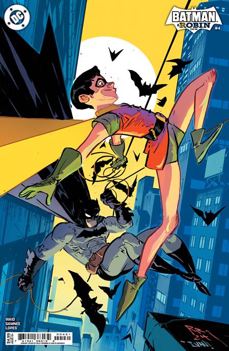 BATMAN AND ROBIN YEAR ONE #4 (OF 12) CVR C RILEY ROSSMO CARD STOCK VAR  - Release Date:  1/15/25