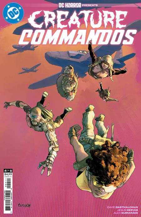 DC HORROR PRESENTS CREATURE COMMANDOS #4 (OF 6) CVR A TIRSO (MR)  - Release Date:  1/1/25