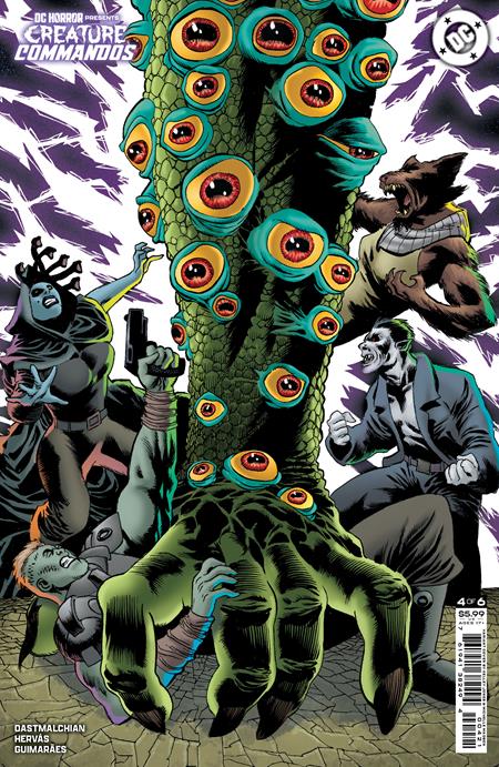 DC HORROR PRESENTS CREATURE COMMANDOS #4 (OF 6) CVR B KELLEY JONES CARD STOCK VAR (MR)  - Release Date:  1/1/25