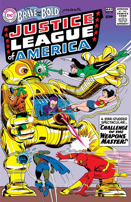 BRAVE AND THE BOLD #29 FACSIMILE EDITION CVR B MIKE SEKOWSKY & MURPHY ANDERSON FOIL VAR  - Release Date:  1/8/25