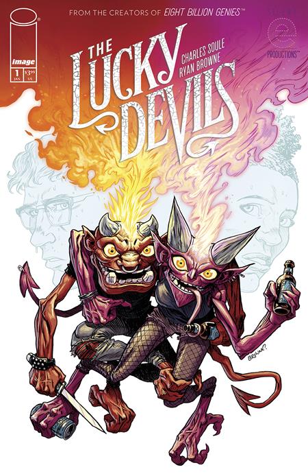 LUCKY DEVILS #1 (OF 9) CVR A RYAN BROWNE (MR)  - Release Date:  1/8/25