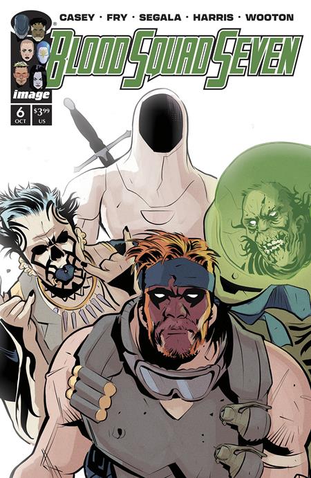 BLOOD SQUAD SEVEN #6 CVR A PAUL FRY (MR)  - Release Date:  1/29/25