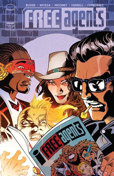 FREE AGENTS #7 CVR C JAMES W FRY & WADE VON GRAWBADGER & TRIONA FARRELL VAR  - Release Date:  1/15/25