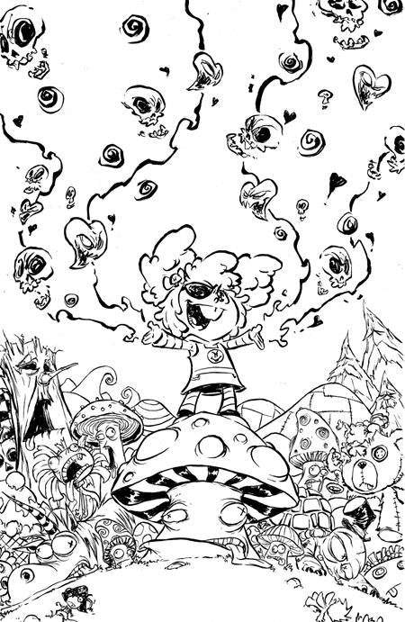 1:25 I HATE FAIRYLAND (2022) #19 CVR D INC 1:25 SKOTTIE YOUNG B&W VIRGIN VAR (MR)  - Release Date:  1/15/25