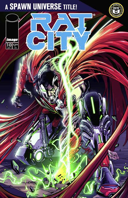 SPAWN RAT CITY #10 CVR A ZE CARLOS  - Release Date:  1/22/25