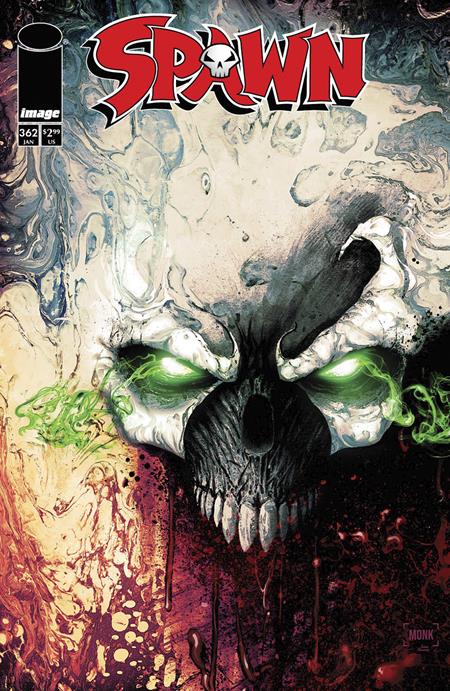 SPAWN #362 CVR B JEFF MONK VAR  - Release Date:  3/5/25