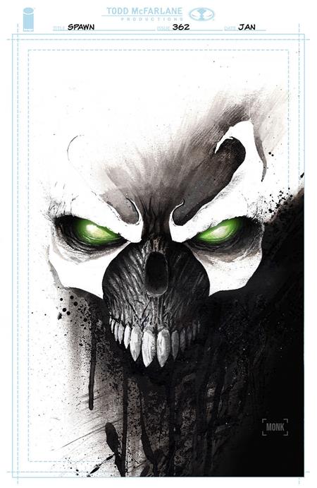 SPAWN #362 CVR C JEFF MONK VIRGIN VAR  - Release Date:  3/5/25