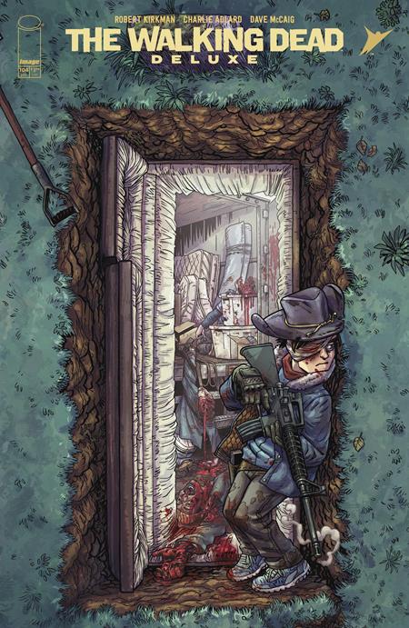 WALKING DEAD DELUXE #104 CVR C NATE BELLEGARDE & OLLI HIHNALA CONNECTING VAR (MR)  - Release Date:  1/1/25