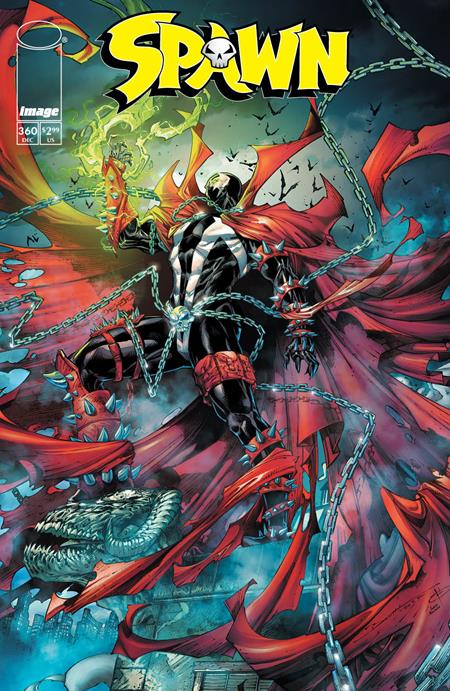 SPAWN #360 CVR C BRETT BOOTH VAR  - Release Date:  1/1/25