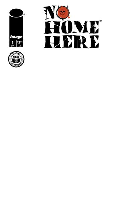 SPAWN NO HOME HERE #1 CVR C BLANK SKETCH VAR  - Release Date:  2/5/25