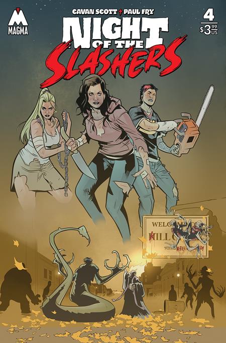 NIGHT OF THE SLASHERS #4 CVR A PAUL FRY (MR)  - Release Date:  2/26/25