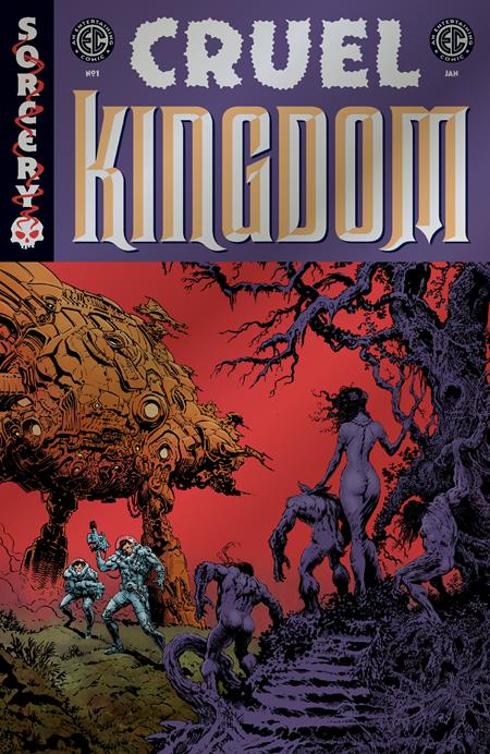 EC CRUEL KINGDOM #1 (OF 5) CVR D LIAM SHARP SILVER FOIL VAR  - Release Date:  1/8/25