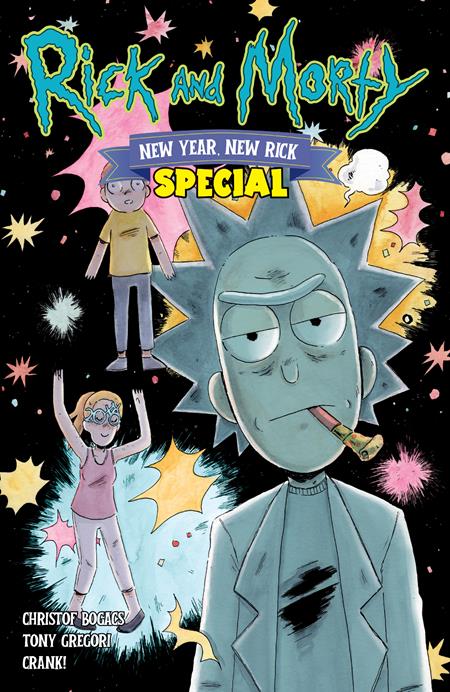 RICK AND MORTY NEW YEAR NEW RICK SPECIAL #1 (ONE SHOT) CVR B BECK KUBRICK VAR  - Release Date:  1/1/25