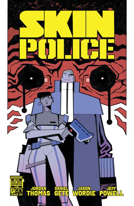 SKIN POLICE #4 (OF 4) CVR B JOE PALMER VAR  - Release Date:  1/15/25