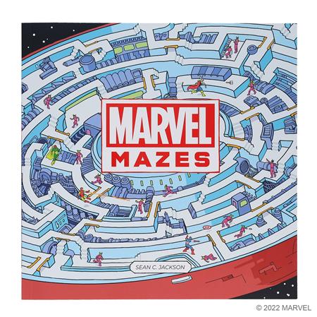 MARVEL MAZES TP Previously Offered thru Other Distributors ISBN: 9781797217475 - Release Date: 1/21/26