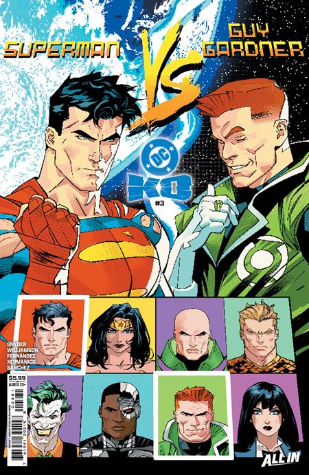 DC K.O. #3 (OF 5) CVR G DAN MORA BRACKET CARD STOCK VAR ISBN: 76194139215800381 - Release Date: 1/14/26