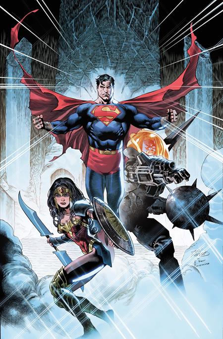 JUSTICE LEAGUE UNLIMITED #15 CVR C EDDY BARROWS & EBER FERREIRA CARD STOCK VAR (DC K.O.) ISBN: 76194138573001531 - Release Date: 1/28/26