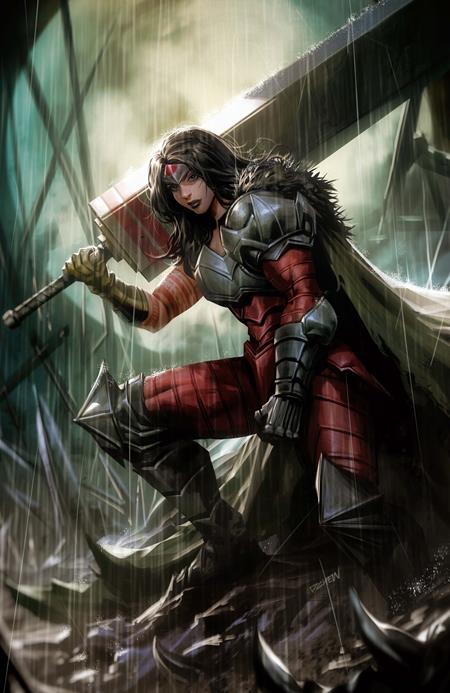 ABSOLUTE WONDER WOMAN #16 CVR B DERRICK CHEW CARD STOCK VAR ISBN: 76194138586001621 - Release Date: 1/28/26