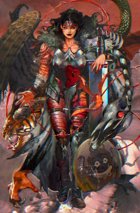 ABSOLUTE WONDER WOMAN #16 CVR E ANGELA WU CARD STOCK VAR ISBN: 76194138586001641 - Release Date: 1/28/26