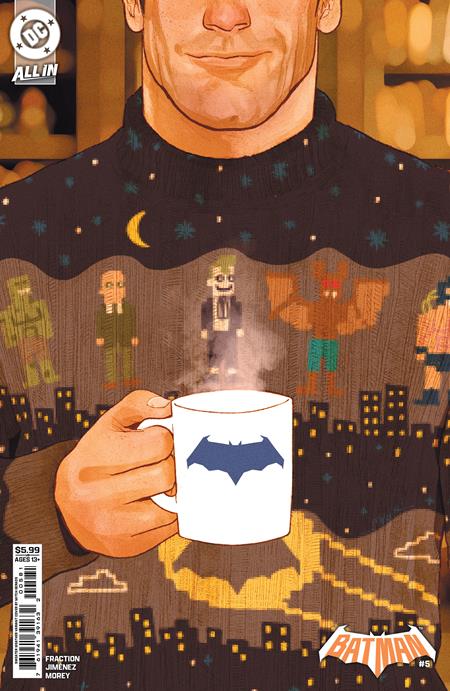 BATMAN #5 CVR F MITCH GERADS SWEATER WEATHER CARD STOCK VAR ISBN: 76194139163200581 - Release Date: 1/7/26