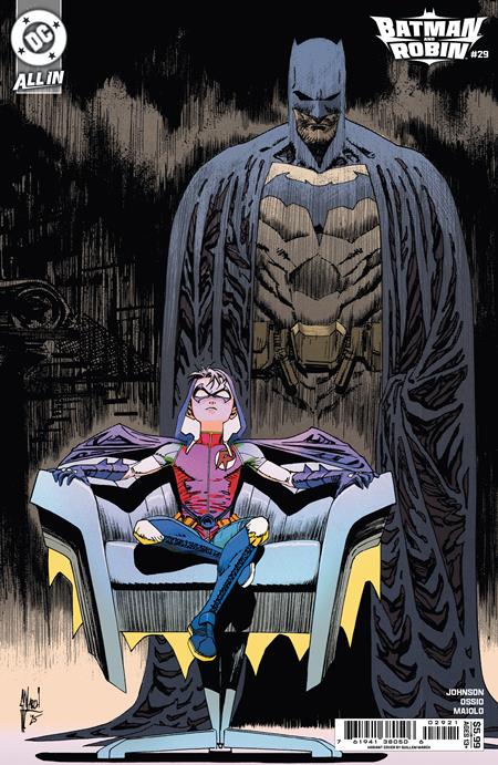 BATMAN AND ROBIN #29 CVR B GUILLEM MARCH CARD STOCK VAR ISBN: 76194138050602921 - Release Date: 1/14/26