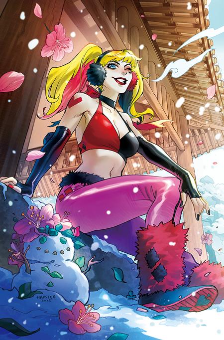 HARLEY QUINN #58 CVR E HAINING SWEATER WEATHER CARD STOCK VAR ISBN: 76194137281505851 - Release Date: 1/28/26