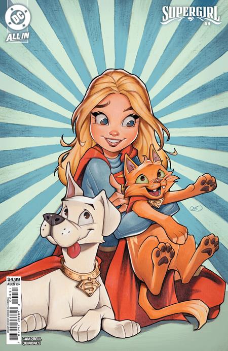SUPERGIRL #9 CVR B CHRISSIE ZULLO-UMINGA CARD STOCK VAR ISBN: 76194138684300931 - Release Date: 1/14/26