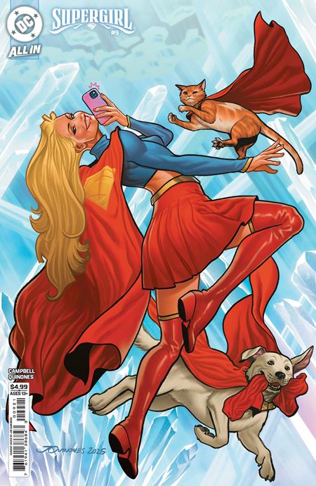 SUPERGIRL #9 CVR C JOE QUINONES CARD STOCK VAR ISBN: 76194138684300921 - Release Date: 1/14/26