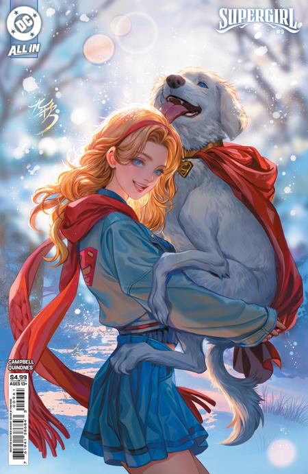 SUPERGIRL #9 CVR E FAN YANG SWEATER WEATHER CARD STOCK VAR ISBN: 76194138684300961 - Release Date: 1/14/26