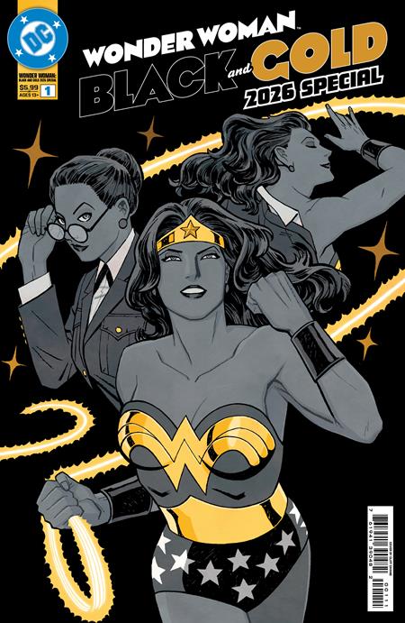WONDER WOMAN BLACK & GOLD 2026 SPECIAL #1 (ONE SHOT) CVR A CLIFF CHIANG ISBN: 76194139048200111 - Release Date: 1/14/26