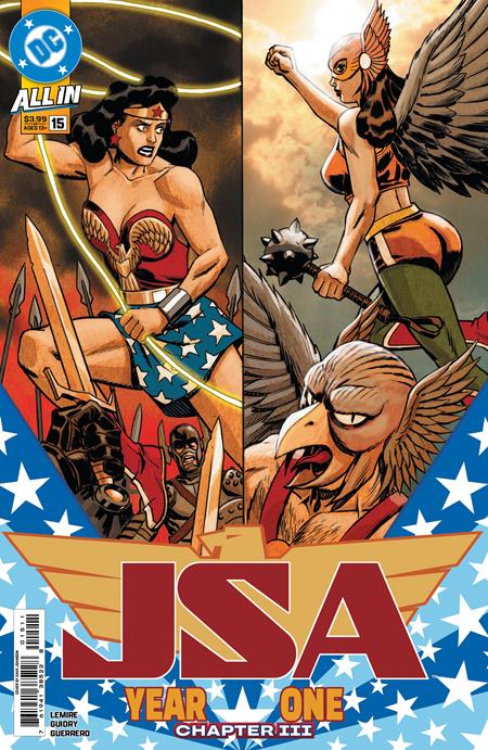 JSA #15 CVR A DAVE JOHNSON ISBN: 76194138522801511 - Release Date: 1/7/26