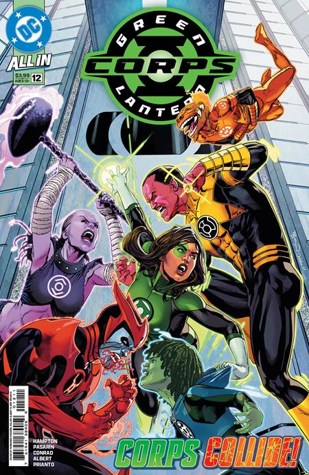 GREEN LANTERN CORPS #12 CVR A FERNANDO PASARIN & OCLAIR ALBERT ISBN: 76194138905901211 - Release Date: 1/14/26