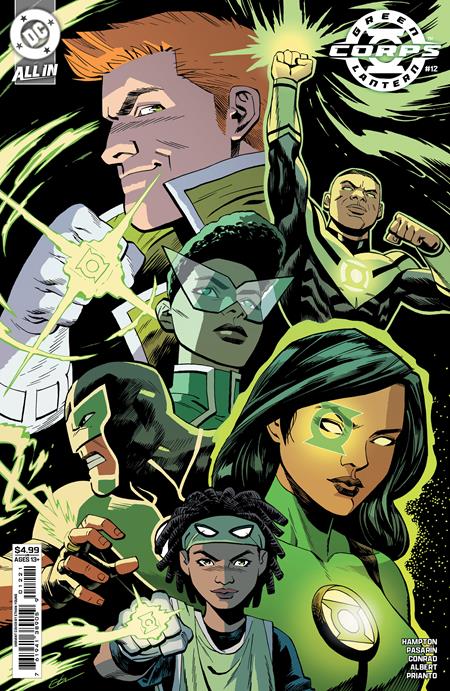 GREEN LANTERN CORPS #12 CVR D ETHAN YOUNG CARD STOCK VAR ISBN: 76194138905901221 - Release Date: 1/14/26