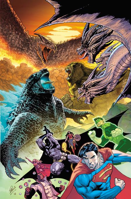 JUSTICE LEAGUE VS GODZILLA VS KONG 2 #7 (OF 7) CVR A CHRISTIAN DUCE ISBN: 1125DC0165 - Release Date: 2/18/26