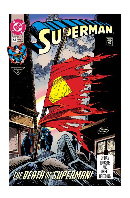 SUPERMAN #75 FACSIMILE EDITION CVR A DAN JURGENS ISBN: 76194139520300111 - Release Date: 1/21/26