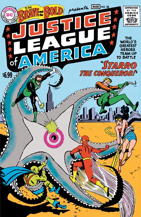 BRAVE AND THE BOLD #28 FACSIMILE EDITION CVR B MIKE SEKOWSKY FOIL VAR (2026 EDITION) ISBN: 76194139494700131 - Release Date: 1/7/26