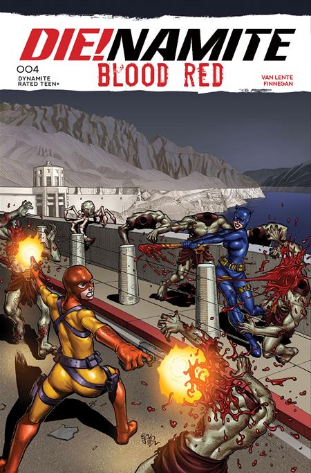 DIENAMITE BLOOD RED #4 CVR A EJ SU ISBN: 72513035985804011 - Release Date: 1/14/26