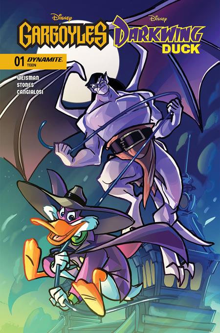 GARGOYLES DARKWING DUCK #1 CVR A TAD STONES ISBN: 72513036250601011 - Release Date: 1/14/26