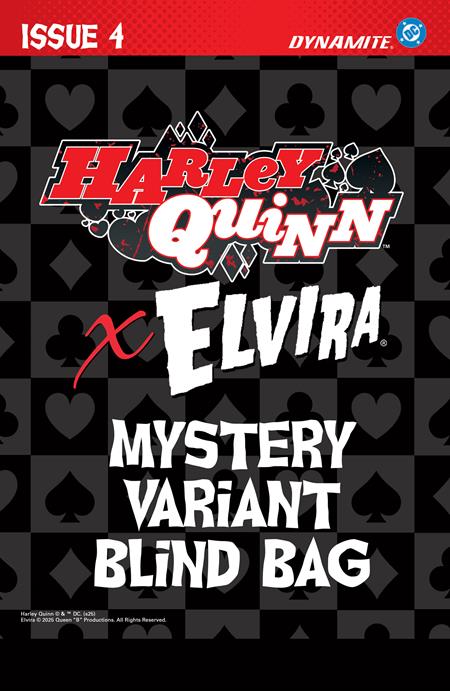 HARLEY QUINN X ELVIRA #4 CVR E BLIND BAG VAR ISBN: 72513035710604051 - Release Date: 1/28/26