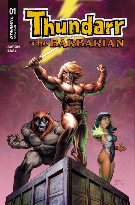 THUNDARR THE BARBARIAN #1 CVR D JOSEPH MICHAEL LINSNER VAR ISBN: 72513036251301041 - Release Date: 1/21/26