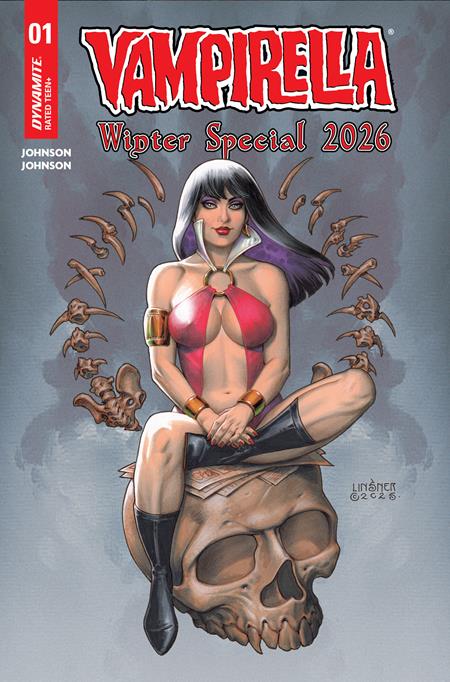VAMPIRELLA WINTER SPECIAL 2026 #1 (ONE SHOT) CVR B JOSEPH MICHAEL LINSNER VAR ISBN: 1125DE0675 - Release Date: 2/25/26