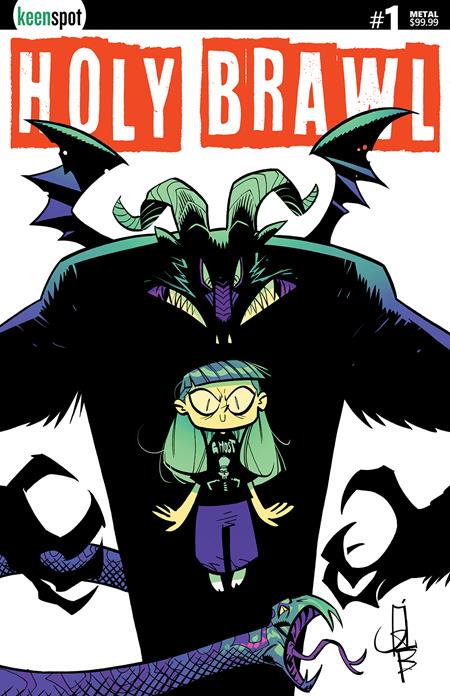 HOLY BRAWL #1 CVR D ATHILA FABBIO WHITE METAL VAR ISBN: 60283502323200141 - Release Date: 1/14/26